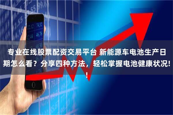 专业在线股票配资交易平台 新能源车电池生产日期怎么看？分享四种方法，轻松掌握电池健康状况!